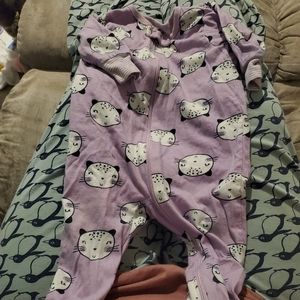 3-6 month GIRL Footy Pajamas's SET